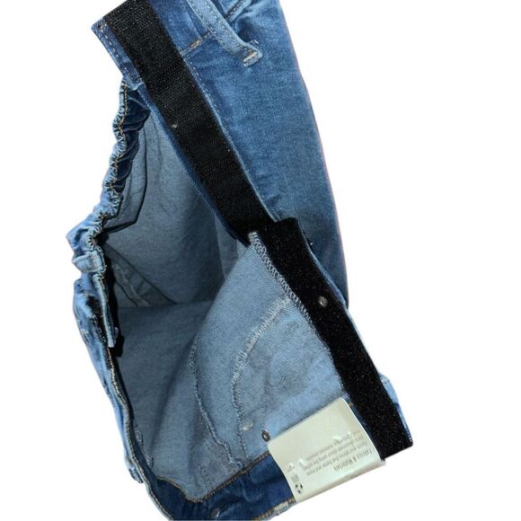 New with tags size 6 A.n.a. A New Approach Jeans Velcro pull on jeans High Waist - Picture 9 of 10